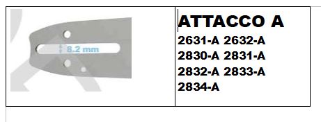 BARRA TIPO A-3\8LP-1.3-45CM-18"MAGLIE 62